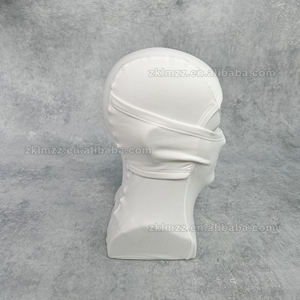 नए डिजाइनर ब्रांड उच्च गुणवत्ता वाले बालाक्लाव सफेद स्की मास्क को पूरे आउटडोर लंबी पैदल यात्रा फेस मास्क पहनने योग्य मास्क - Product Image 5