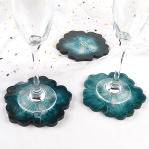 Prix d'usine : Moule en résine et silicone <span class=keywords><strong>personnalisé</strong></span> pour la fabrication de sous-plats, de plateaux roulants et d'accessoires de bureau, motifs fleur de tournesol, fleur de cerisier et fleur de sakura - Product Image 3