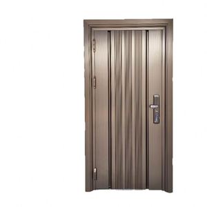 Cửa an ninh inox đơn giản hộ gia đình và thương mại sử dụng chung thiết kế chống trộm bán chạy - Product Image 2