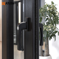 Fabricant de haute qualité à coupure thermique intérieur extérieur maison plastique acier porte coulissante en verre PVC porte coulissante Upvc porte coulissante