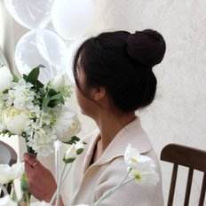 "Extensiones de cabello humano Marrón natural para pelo de perro" - Product Image 1