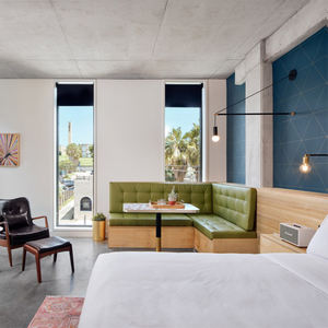 Juego de Muebles Modernos de Lujo para Restaurante y Hotel, Diseño Urbano Boutique, Servicio de Proyecto FF&E Personalizado para Dormitorio Queen Size y Sala de Estar - Product Image 2