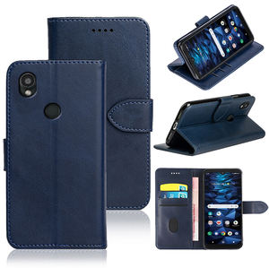 Cartera de cuero con tapa superior, bolsas para teléfono móvil para Kyocera Qua Phone QZ KYV44, funda para teléfono con billetera a prueba de golpes - Product Image 1