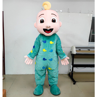 Qiman populaire adulte mascotte Costume chien Melon JJ vache étoile de mer éléphant Sonic personnage inspiré emblématique patte thème chien pour adultes