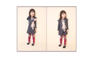 Ropa Infantil al por Mayor, Vestido Casual Hermoso de Manga Larga para Niñas, de Fábrica China - Product Image 5
