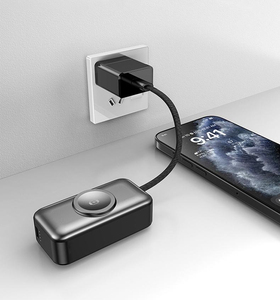 เคสชาร์จไร้สายแม่เหล็กขนาดเล็ก 5000mAh สำหรับโทรศัพท์และนาฬิกา - Product Image 4