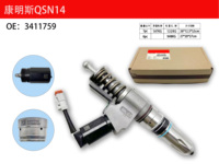 Válvula de Inyección de Combustible y Diésel Common Rail 3411759 para Motor Diésel N14