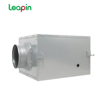 Système de ventilation industriel LEAPIN, ventilateur centrifuge rectangulaire encastré, ventilateur de gaine, moteur en fonte et cuivre, ODM/OEM