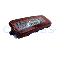 Nouveau feu arrière LED Caavoss FL220 rouge pour camion, compatible avec les modèles 84441767/84441766/84441760/84441759/82483074/82483073, 24V 100W