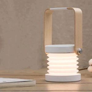 Foldable Camping Lamp Touch Dimmable LED Portable Lantern Light USB Rechargeable Tent Read <b>Outdoor</b> Night Model 3 - Product Image 2