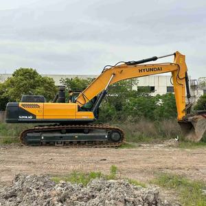 Excavadora de cadenas Hyundai 520LVS usada de 50 toneladas con cucharón de 3m, motor, caja de cambios y bomba - Product Image 1