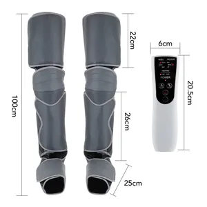 Meilleure vente Compression de jambe complète cuisse Circulation sanguine Relaxation jambe mollet masseur de pieds électrique avec chauffage