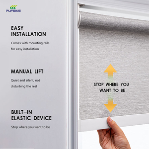 ستائر تعتيم لاسلكية مخصصة ، ستائر دوارة أوتوماتيكية لاسلكية يدوية - Product Image 2