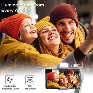 Zhiyun Smooth <span class=keywords><strong>Q3</strong></span> <span class=keywords><strong>Combo</strong></span> Gimbal Teléfono portátil Gimbal 3-Axis Phone Gimbal con luz de relleno Seguimiento automático para Smartphone iPhone - Product Image 6