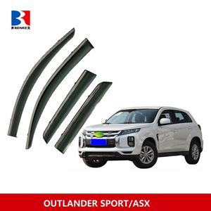 Pare-soleil pour fenêtre de voiture Mitsubishi Outlander Sport / ASX 2013-2020, déflecteur de vent, protection contre la pluie - Product Image 2