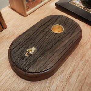 โคมไฟตกแต่งบ้านแบบแกะสลักไม้ (ที่ใส่หลอดไฟแบบใช้ซ้ำได้) - Product Image 2