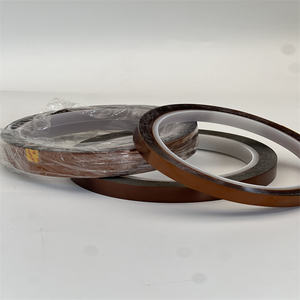 Pita jari emas poliimida bahan isolasi, pita <span class=keywords><strong>PI</strong></span> suhu tinggi ramah lingkungan tahan air untuk tegangan tinggi - Product Image 5