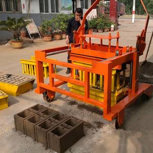 La gran máquina para fabricar bloques de cemento y hormigón fabricada en China Qmj4-30 con el mejor precio - Product Image 5