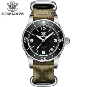 In Stock! SD1952 Japan NH35 Automatic Watches Ceramic Bezel Sapphire Glass Diving Wrist Watches Men