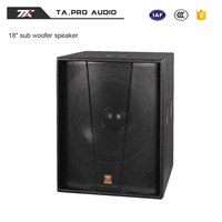Haut-parleur de graves de 18 pouces pour DJ et système de sonorisation en ligne