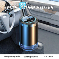 Diffuseur d'arômes d'air pour voiture de luxe Hotsales Rechargeable Motion Smart Liquid Mist avec alliage longue durée Cool Style Freshener Box