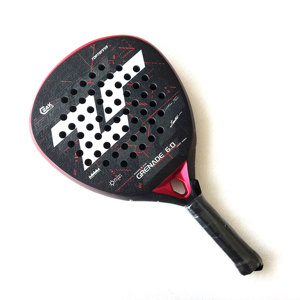 ไม้แร็กเก็ตพายน้ำหนักเบาพร้อมสำหรับทัวร์นาเมนท์โมดูลัสสูงคาร์บอนไฟเบอร์เฟรมทรงหยดน้ำหนัก370ก. เนื้อด้ามจับ360 - Product Image 4