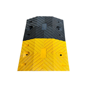 Reductor de Velocidad de Goma Resistente Modelo JSD-001 <span class=keywords><strong>25</strong></span>-45 mph, Instalación Fija, Seguridad Vial en Asfalto, Control de Tráfico en Carreteras, 1 Carril, Yuyue - Product Image 4