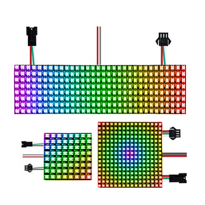 Panel <span class=keywords><strong>LED</strong></span> Digital WS2812B de 5V, 16*16 píxeles, Flexible, Pantalla de Píxeles Individuales, Decoración de Pared, Panel de Matriz <span class=keywords><strong>LED</strong></span> Inteligente Direccionable - Product Image 4