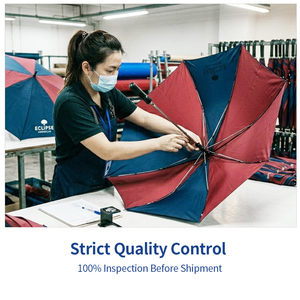 High quality windproof parasol oem odm outdoor silver uv coated advertisement umbrella for store and event - Product Image 6