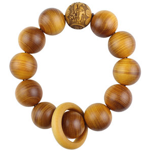 Cliff Cypress <b>Bracelet</b> 20Mm Running Ring Unisex Wooden Jewelry Everyday Wear - Product Image 5