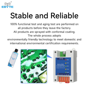 อะแดปเตอร์สื่อสาร Ebyte ODM E810-U21 แบบแยกสัญญาณด้วยโฟโตอิเล็กทริก โมดูลแปลง USB อุตสาหกรรมเป็น RS485 แบบ 2 ทาง ไร้สาย - Product Image 6