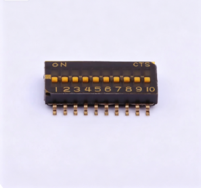 218-10LPSTRF DIP Switch Through Hole Dip Switch SPST Toggle Dip Switch for Electronic Circuit