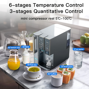 2025 nouveau distributeur de purificateur d'eau intelligent filtre systèmes d'eau Portable machine à glaçons ménage fabricant de crème glacée - Product Image 4