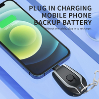 X507-1 Nuevo Mini Powerbank Portátil con Cadena, Cargador de Emergencia de 1200mah