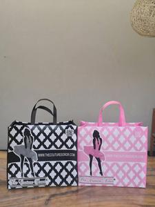 Custom Logo Eco-Friendly Recyclable PP Non-Woven Fabric Tote Reusable Grocery Shopping <b>Bags</b> with Folding Style - Product Image 2