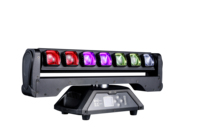 Barre de lumière LED mobile GBR-MB725 7x25W à faisceau pixelisé RGBW 4-en-1 DMX RDM pour scène, discothèque et spectacle