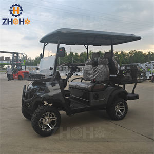 कस्टम डीलक्स ऑफ-रोड इलेक्ट्रिक गोल्फ कार्ट 2-4 सीटर स्ट्रीट-कानूनी क्लब कार - Product Image 2