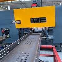 Ligne de Machine combinée de perçage et de sciage CNC, DMS1206 FINCM traitement de faisceau en H