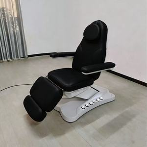 Cama de Masaje Multifuncional, Silla Reclinable de Belleza, Cama de Salón de Alta Gama, Cuero PU, Estructura de Acero Inoxidable, 3 Motores Eléctricos - Product Image 5