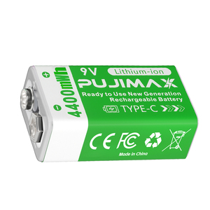 PUJIMAX <span class=keywords><strong>Chargeur</strong></span> de batterie intelligent Li-ion rechargeable <span class=keywords><strong>9</strong></span> <span class=keywords><strong>volts</strong></span> longue durée 6F22 <span class=keywords><strong>9</strong></span> V pour appareil photo industriel pour appareils ménagers - Product Image 3