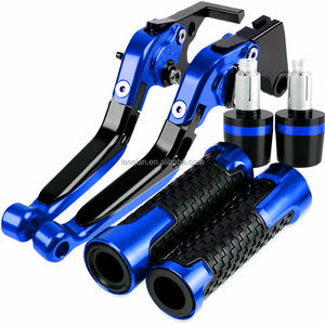 Accessoires de moto pour Yamaha <span class=keywords><strong>MT</strong></span>-<span class=keywords><strong>09</strong></span> Levier d'embrayage de frein <span class=keywords><strong>MT</strong></span> <span class=keywords><strong>09</strong></span> Poignées de guidon Embouts de guidon MT09 2014-2020 <span class=keywords><strong>2019</strong></span> 2018 2017 2016 - Product Image 1