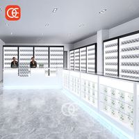 Vitrine de présentation pour magasin de tabac, système modulaire pour franchise, magasin d'accessoires pour fumeurs en plexiglas