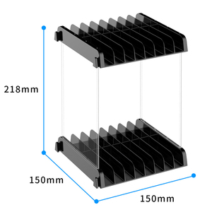 Torre de almacenamiento organizadora para Nintendo para Switch y PS5 Tarjeta de juego y caja de disco con soporte para CD Accesorio de estante para controlador de juego - Product Image 1