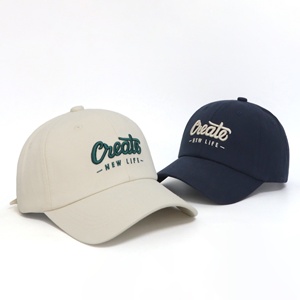 Nuovi Cappellini da Baseball Personalizzati con Logo Ricamato, 6 Pannelli, Visiera Curva, Casual, in Cotone Traspirante, Stile Dad Hat - Product Image 4