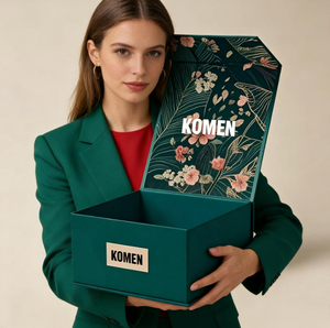 Op maat gemaakte premium luxe doos van stevig karton met magneetsluiting, cadeauverpakking, gepersonaliseerde dozen - Product Image 1