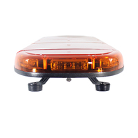 Barre lumineuse d'urgence stroboscopique ambrée pour véhicules Barre lumineuse d'avertissement à LED