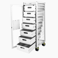 Atlas Airline Avion à bord d'un avion Service Half Size Catering Meal Food Trolley Cart