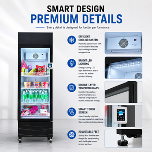 Distributeur automatique intelligent IA : Réfrigérateur Grab-and-Go à 99,5 % de précision avec vision IA et détection de poids Wi-Fi – Kiosques en libre-service - Product Image 4