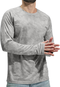 Chemise de pêche à manches longues UPF 50, séchage rapide, respirante, protection solaire, vêtements de sport de plein air, vêtements de pêche pour hommes - Product Image 2