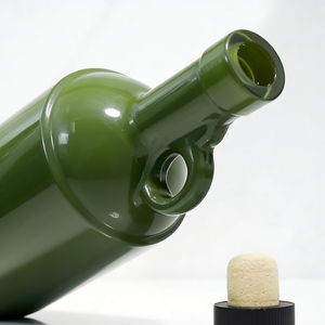 Bottiglia di Vetro Classica per Olio d'Oliva 50cl 75cl, Barattoli con Manico in Ceramica <span class=keywords><strong>Verde</strong></span> Stile California 500ml 750ml per Olio di Avocado <span class=keywords><strong>e</strong></span> Olio di Camelia - Product Image 6